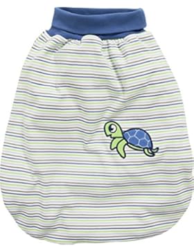 Schnizler Unisex Baby Schlafsack, Strampelsack Schildkröte mit elastischem Umschlagbund, Oeko Tex Standard 100