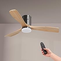 Ventilatore Da Soffitto CREATE Windcalm DC - Con Motore A Corrente Continua, Pale Legno, Timer - Foto 5