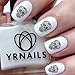 Sugar Skull - Nail Decals by YRNails