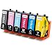Produktbild OfficeWorld Ersatz für Epson 378 378XL Druckerpatronen Kompatibel mit Epson Expression Photo XP-8500 XP-8505 XP-15000 (1 Schwarz, 1 Cyan, 1 Magenta, 1 Gelb, 1 Hell Cyan, 1 Hell Magenta)