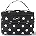 LaRoc ® Makeup Cosmetic Bag Travel Accessory Toiletry Wash Double Zip Pouch Purse Holder