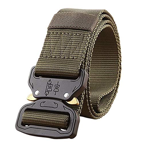 WEIYIKANG - Cintura - Uomo Armygreen Taglia unica