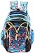 GLEAM Trendy Multicolour School Bag (Blue) RS.1099.00