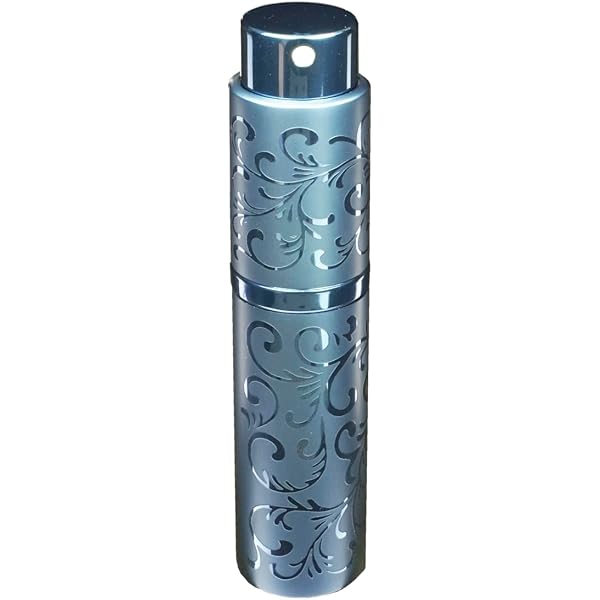 Fantasia Taschenzerstäuber 12,5 Cm – Silberne Sprühflasche Für Parfüm & Öle