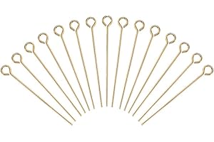 DanLingJewelry 50Pcs 304 Stainless Steel Head Pins Fine Satin Pin Dressmaker Pins for Jewelry Making Sewing Craft 1.18 Inch(30mm)