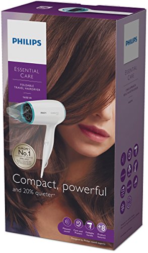 Philips Essential Care Reisehaartrockner BHD006/00, 1600 Watt, weiß - 8