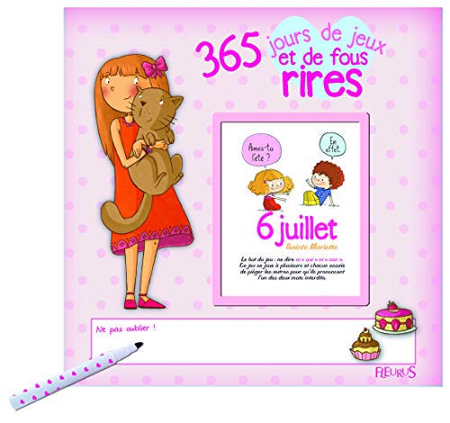 Télécharger 365 Jours de jeux et de fous rires (spécial filles) Livre eBook France