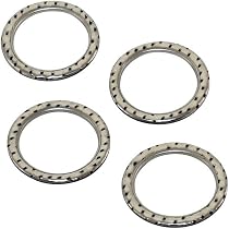 Joints Collecteur échappement Moto – 4 Pièces, 45mm X 5,3mm, Compatibles Aprilia, Suzuki, Yamaha