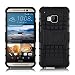 Produktbild HTC One M9 Hülle, JAMMYLIZARD [ ALLIGATOR ] Doppelschutz Outdoor-Hülle für HTC One M9, SCHWARZ