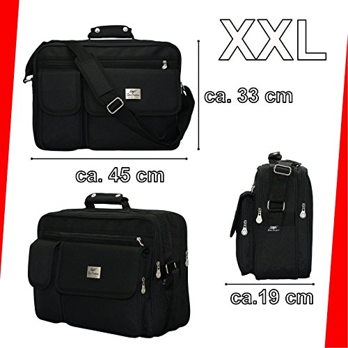 XXL bis XS Arbeitstasche Schultasche Messenger Bag Umh  ngetasche Schultertasche Handtasche Business Tasche Laptop Notebook