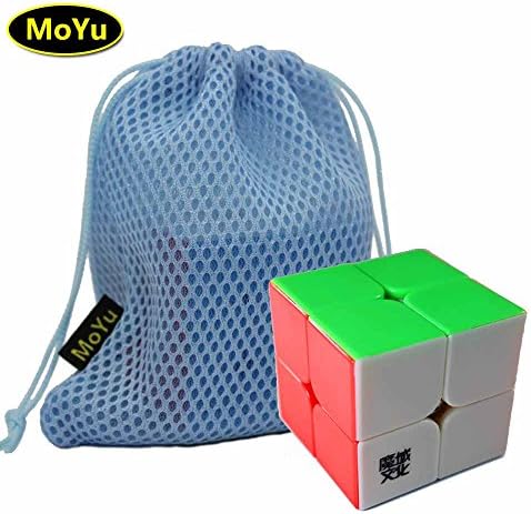 Oostifun Moyu LingPo 2x2x2 Speed Puzzle Cube Toy Brain Tester Stickerless (Stickerless)