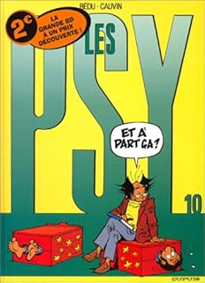 jaquette livre Les Psy, tome 10