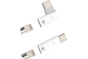 ZOYUZAN Adaptador Lightning a USB C para Apple Pencil 1 Generacion (2 Pack) Accesorios Tipo C Cargador Conversor para iPad USB-C Conector Adapter