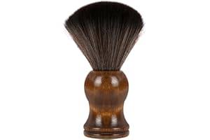 Aiweijia Shaving Brush, Handmade Hair Brush with Wood Handle for Men Traditional Wet Shaving Starer for Shaving Valentines Grooming Gifts for Men