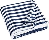 Playshoes 301709-171 Fleecedecke Ringel, blau