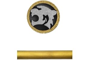 MYIW Rivets en mosaïque pour manche de couteau, clou à vis en mosaïque, broches de fixation de 5 mm de diamètre pour couteaux de chasse, longueur de 4,5 cm (tigre)