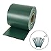Produktbild Ectxo PVC Sichtschutzstreifen Zaunfolie 70m Rolle inklusive 35 Befestigungsclips - Grün