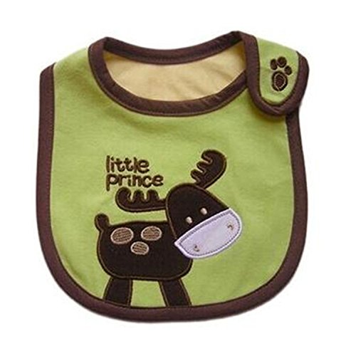 BuyHere Unsexy Baby Cute Animal Bib, Deer
