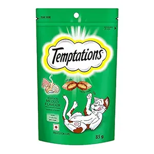 Temptations Cat Treat Seafood Medley Flavour, 85 g -Pack of 4