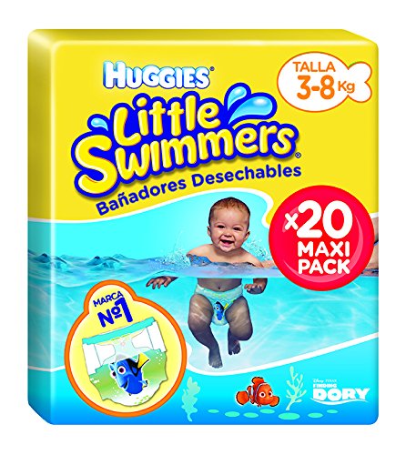 Little Swimmers Double Pack Size 2/3 (3 – 8 kg), Pack of 20
