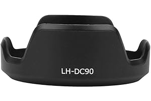 ENTATIAL Camera Hood Lens Hood Replacement Camera Mount Lens Hood LH-DC90 Plastic Lens Hood Replacement for Canon PowerShot SX HS Camera Prevents From Wind Sand Rain and Snow to Some Extent