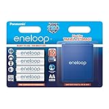 Contiene 4 pilas Panasonic Eneloop SY3052654 - Pack 4 Pilas Recargables (AA, con Estuche)