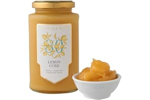 ETHOLUX Fortnum and Mason Lemon Curd 315g - Traditional Recipe Lemon Curd in Jars, Ideal for Spreading on Scones and Bread
