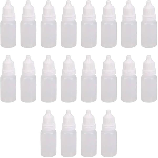 2 Bouteilles à Pipette En Verre Transparent - Flacons Voyage Pour Huiles Essentielles Et Cosmétiques - Avec Pipette En Silicone