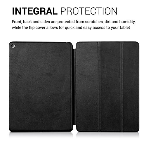 kwmobile Smart Case für Apple iPad Air 2 in Schwarz mit praktischer STÄNDERFUNKTION - 4