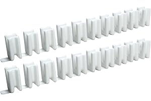 Decoralin 20 Pack Radiator Anti Vibration Inserts Compact Universal Radiator Bracket Packers TPU Rubber
