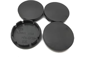 Buwei 4pcs 56mm Car Wheel Center Hub Caps Universal ABS Vehicle Tyre Tire Rim Cover