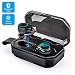 Produktbild Drahtlose Ohrhörer Bluetooth 5.0 Kopfhörer mit Rauschunterdrückung Mini Stereo IPX7 Wasserdicht Headsets mit Eingebautes Mikrofon und 3000mAh Ladekoffer(100H Cycle Playtime, Auto-Pairing)