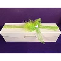 Aufbewahrung für Kerzen - Geschenkverpackung für Kerzen - Aufbewahrungsbox - Box - Kerzenkarton - Karton mit Schaumstoff für die Größen 30 x 8 cm - 30 x 7 cm - 25 x 7 cm