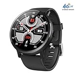 SMARTGOOD Bluetooth Smart Watch, Tragbare Geräte Fitness Tracker/Nano SIM / 4G Telefonkamerad / 8MP Kamera/GPS / WiFi / 1GB + 16GB / Smartwatch Für Android Ios