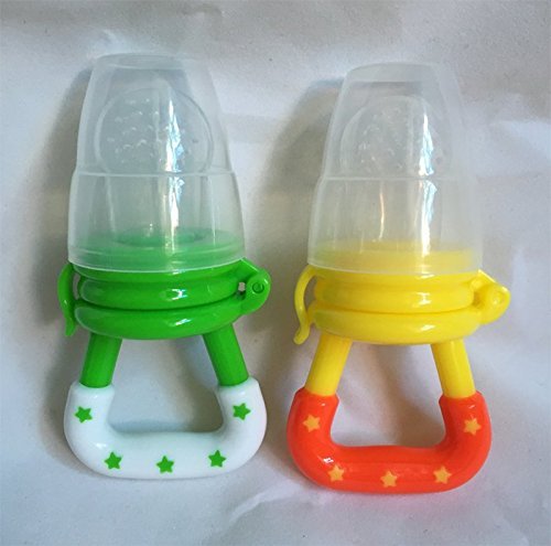 Hosaire Baby Schnuller Kinder Beruhigungssauger Kreativ Silikon Schnuller für 6-18M Mädchen,Junge(gelb) - 7