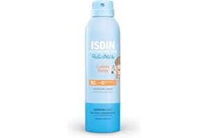 ISDIN Fotoprotector Pedriatics Lotion Spray SPF 50 (250ml) | Protezione Solare Corpo Spray per Bambini e Neonati | Idratante e Leggera | Senza Profumo