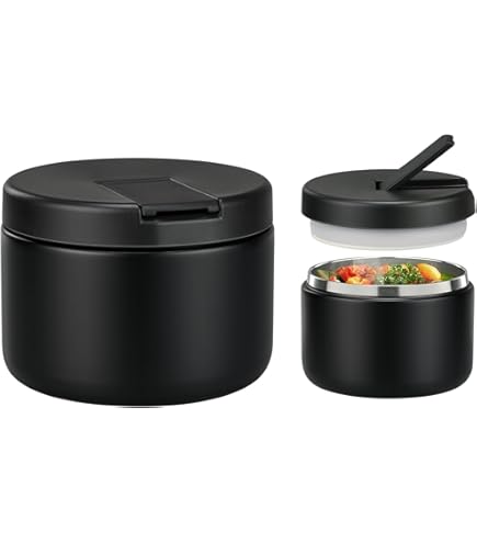 Thermos Per Alimenti Itslife 350ml - Doppia Parete Acciaio Per Cibi Caldi E Freddi - Foto 10