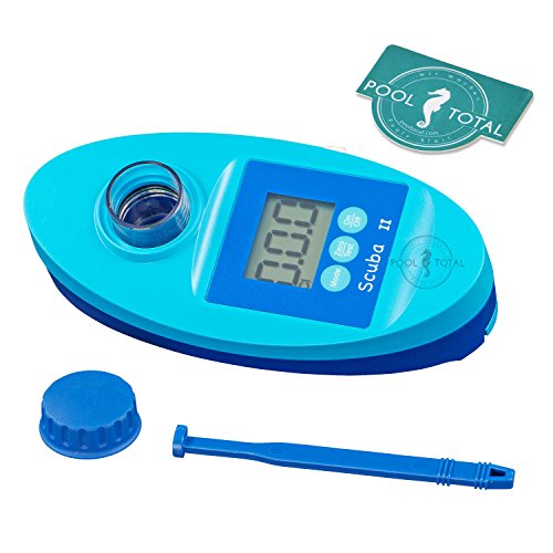 SCUBA II Electronic Pooltester | verbessertes Modell 2017 – jetzt auch zur Brom-Messung - 2