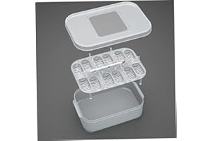 TOPOFLY Boîte d'incubation de Reptiles, 12 Compartiments Reptiles oufs d'incubateur des Reptiles d'oufs d'oeufs incuber Une boîte à Reproduction de Plateau