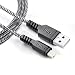 Mivi 1m Apple MFi Certified Nylon Braided Original Mivi Tough Lightning Cable for iPhone, iPad and iPod, Super fast charging up to 2.4Amps (Black) RS.799.00