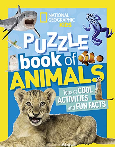 National Geographic Kids Puzzle Book: Animals: Tons of Cool Activities and Fun Facts (Ngk Puzzle Books)