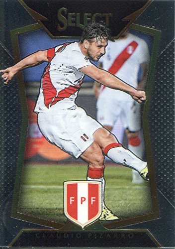 Preisvergleich Produktbild Panini Select Fußball 2015 Boden Karte # 11 Claudio Pizarro – Peru
