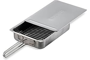 CAMERONS Cameron stovetop smoker Large 38 x 28 x 8,5 cm with Wood chips & instruction / recipe book