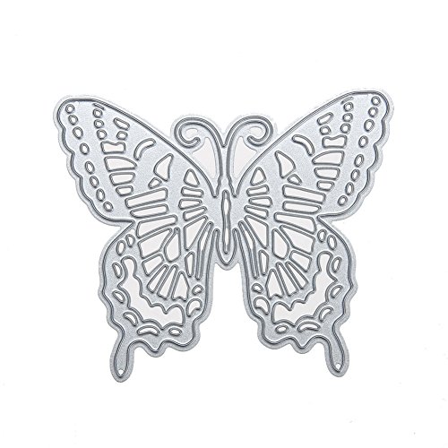Amazingdeal365 schöne Schmetterling Metall Form Schablonen Schneiden DIY Dekor Sammelalbum Karten Buchzeichen Lesezeichen als Geschenk für Freunde Geburtstag Kinder,Kindergarten Hobby Schule Handarbeit Unterricht usw. Ein tolles Geschenk!