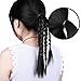 eBoot Black Elastic Bands Hair Rubber Bands Hair Ties, 2000 Pieces