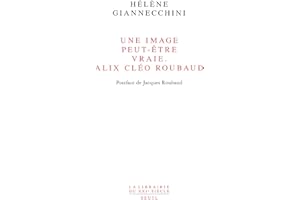Une image peut-être vraie Alix Cléo Roubaud: Postface de Jacques Roubaud