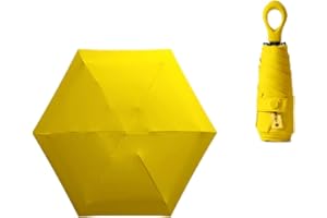 ERISED'S BIFROST Mini Sun Travel Umbrella Ring handle Coating Layer Fabric Blocking/anti UPF 50 UV Protection 99.9% Compact Folding Purse Umbrella/Lightweight Small Portable Backpack/Rain Sun/Men Women Kids