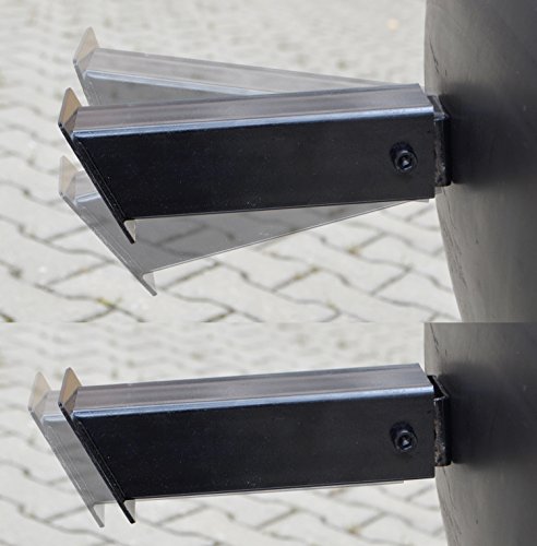 Köhko Feuerschale Ø 80 cm + 2 Griffen + 3 abnehmbare Beine Anti-Rost (20 cm eckig) 41003-080 - 6