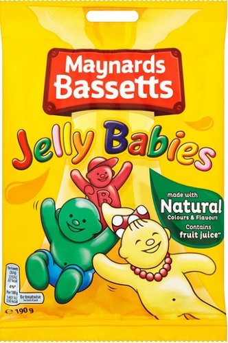 Jelly Babies von Maynards Bassetts 165g