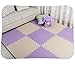 Produktbild WZG 9PC Ineinandergreifende Matten-Kind-Schaum-Matten, Die Spiel-Matten Verdickende Matte 30 * 30 Nähen,Purple